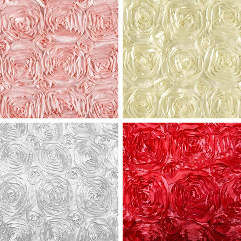 Rosette Satin Fabric