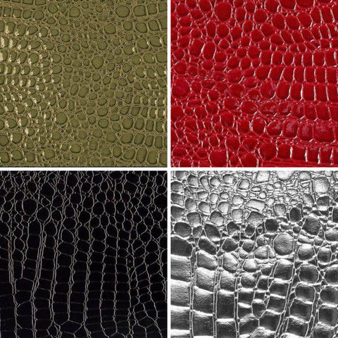 Crocodile Vinyl Fabric