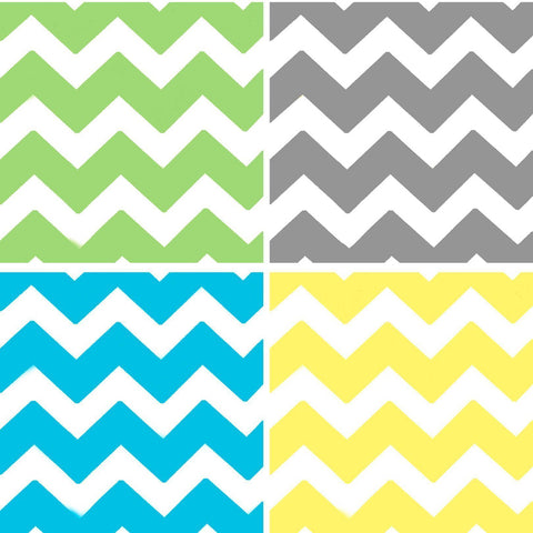 Chevron Poly Cotton Fabric