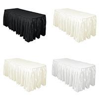 Bridal Satin Table Skirt