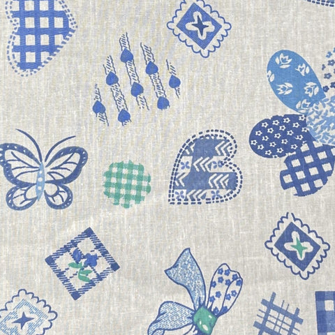 Patches Print Poly Cotton Fabric