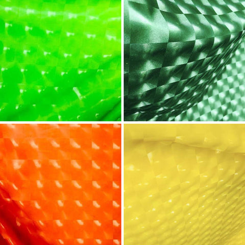 3D Optical Tile Spandex Fabric