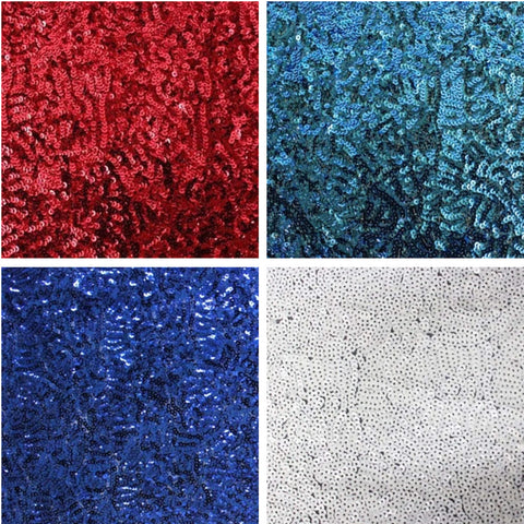 Seaweed Glitz Sequins Fabric