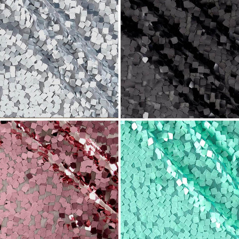 Square Dazzle Sequins Fabric