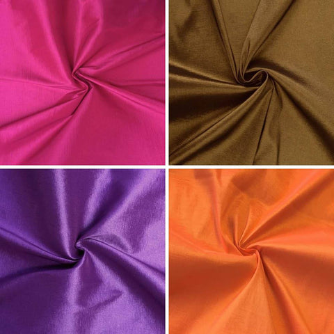 Stretch Taffeta Fabric / By The Roll