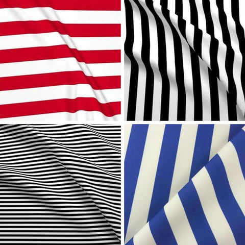 Stripe Spandex Fabric