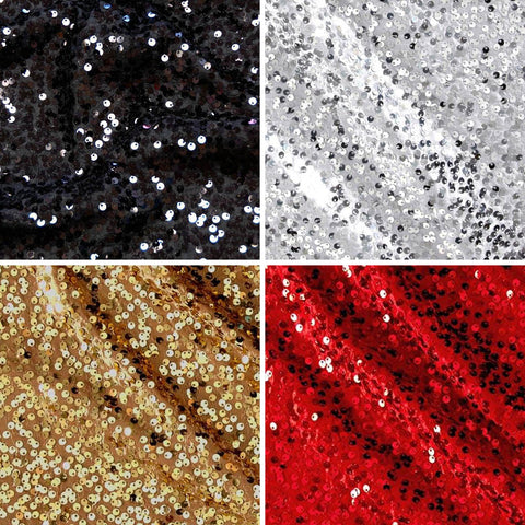 Taffeta Sequins Fabric