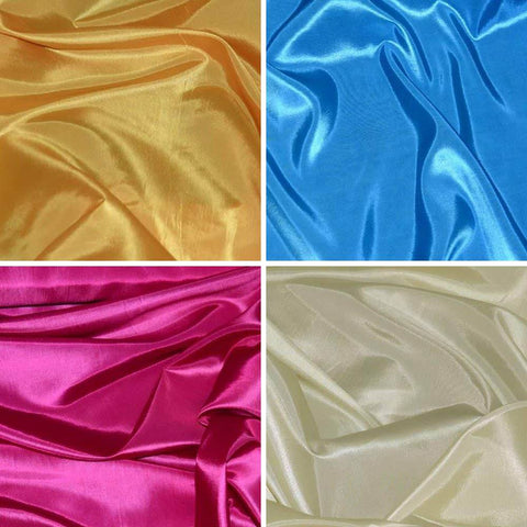 Taffeta Solid Fabric / By The Roll