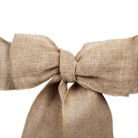 Burlap Sash