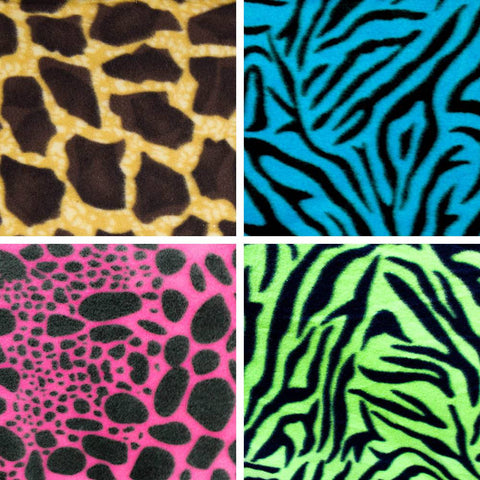 Animal Pattern Fleece Print