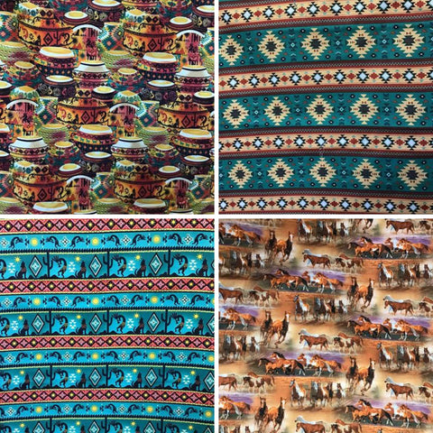 Indian Print 100% Cotton Fabric