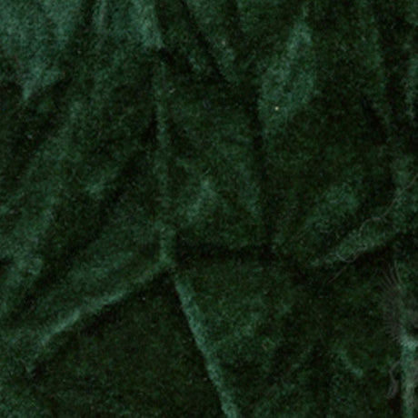 Hunter Green Flocking Crushed Velvet Fabric / 50 Yards Roll