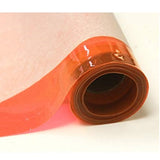 Orange 12 Gauge Tinted Plastic Vinyl Fabric