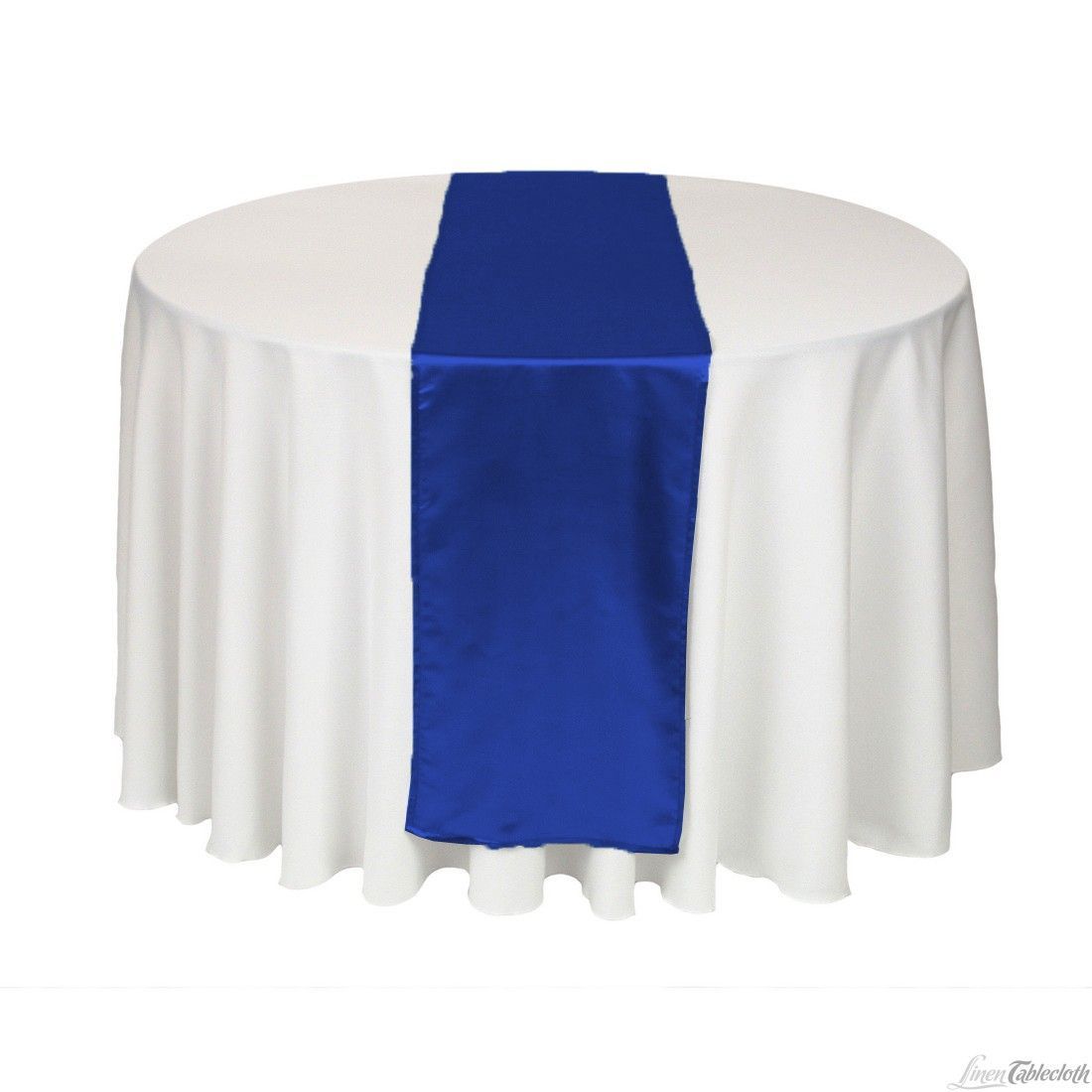 Royal Blue Satin Table Runner﻿