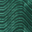 Green Velvet Flocking Swirl Upholstery Fabric