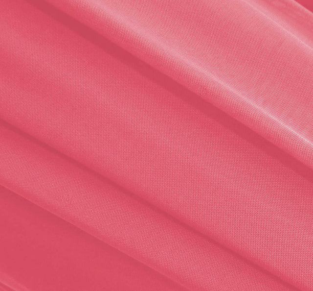 Baby Red Stretch Mesh Fabric