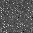 Gray Paisley Bandana Poly Cotton Fabric