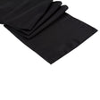 Black Polyester Table Runner