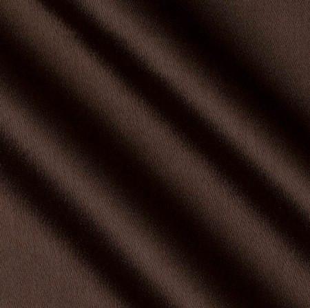 Crepe Back Brown Satin Fabric