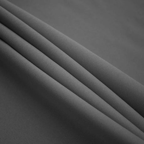 Charcoal Polyester Poplin (60") Fabric / 100 Yards Roll