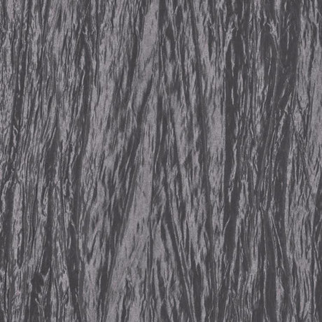 Charcoal Gray Crushed Taffeta Fabric