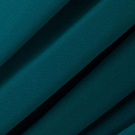 Dark Teal Chiffon Fabric / 50 Yards Roll