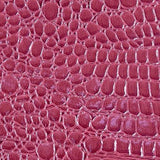 Dark Pink Vinyl Crocodile, 55" Inches Wide / 40 Yards Roll