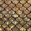 Mystic Gold Mermaid Fish Scale