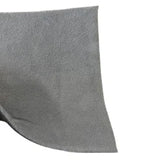 Gray Luxury Stretch Suede Foam Backed Fabric