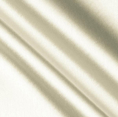 Ivory Crepe Back Satin Fabric / 50 Yards Roll