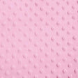 Light Pink Minky Dimple Dot Fabric