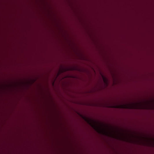 Burgundy Matte Nylon Spandex