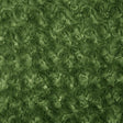 Olive Green Minky Rosebud Fabric