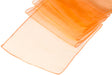 (12 / Pack ) 14 in. x 100 in. Orange Organza Table Runner