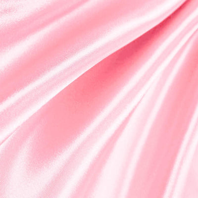 Pink Bridal Satin Fabric / 50 Yards Roll