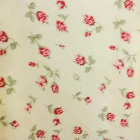 Roses All Over Anti Pill Premium Fleece Fabric