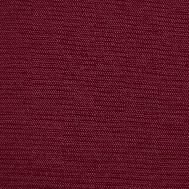 Burgundy Twill Fabric