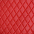 Red Grain Texture Quilted Vinyl Fabrics