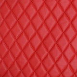 Red Grain Texture Quilted Vinyl Fabrics