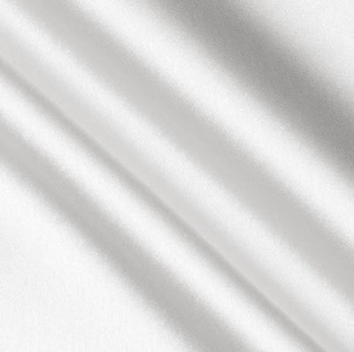 White Crepe Back Satin Fabric / 50 Yards Roll