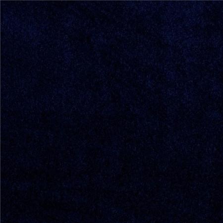 Navy Blue Upholstery Grade Flocking Velvet Fabric / 50 Yards Roll