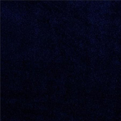 Navy Blue Upholstery Grade Flocking Velvet Fabric / 50 Yards Roll