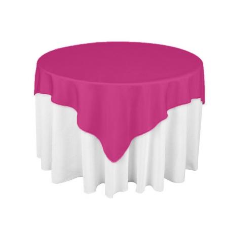 Fuschsia Square Overlay Tablecloth 60" x 60"