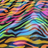 Neon Colors Animal Print Nylon Spandex Fabric