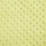 Banana Minky Dimple Dot Fabric