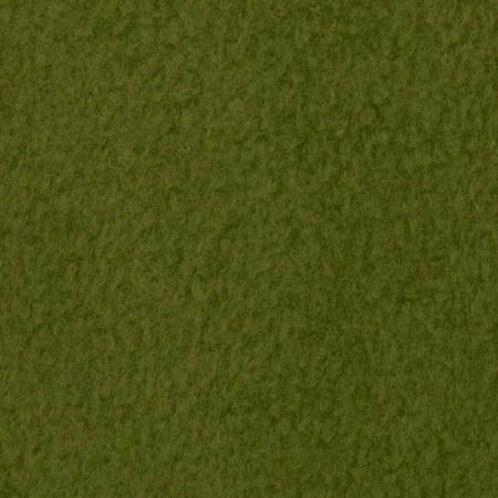 Olive Green Anti Pill  Solid Fleece Fabric