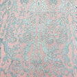 Mint Vanity Flare Sheer Lace Dress Fabric