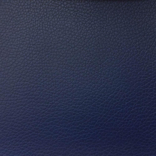 Navy 1.2 mm Thickness Soft PVC Faux Leather Vinyl Fabric