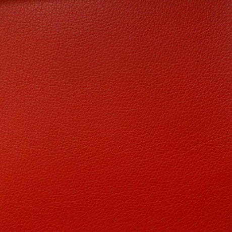 Red 1.2 mm Thickness Soft PVC Faux Leather Vinyl Fabric