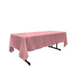 Rose 100% Polyester Rectangular Tablecloth 60 x 108"